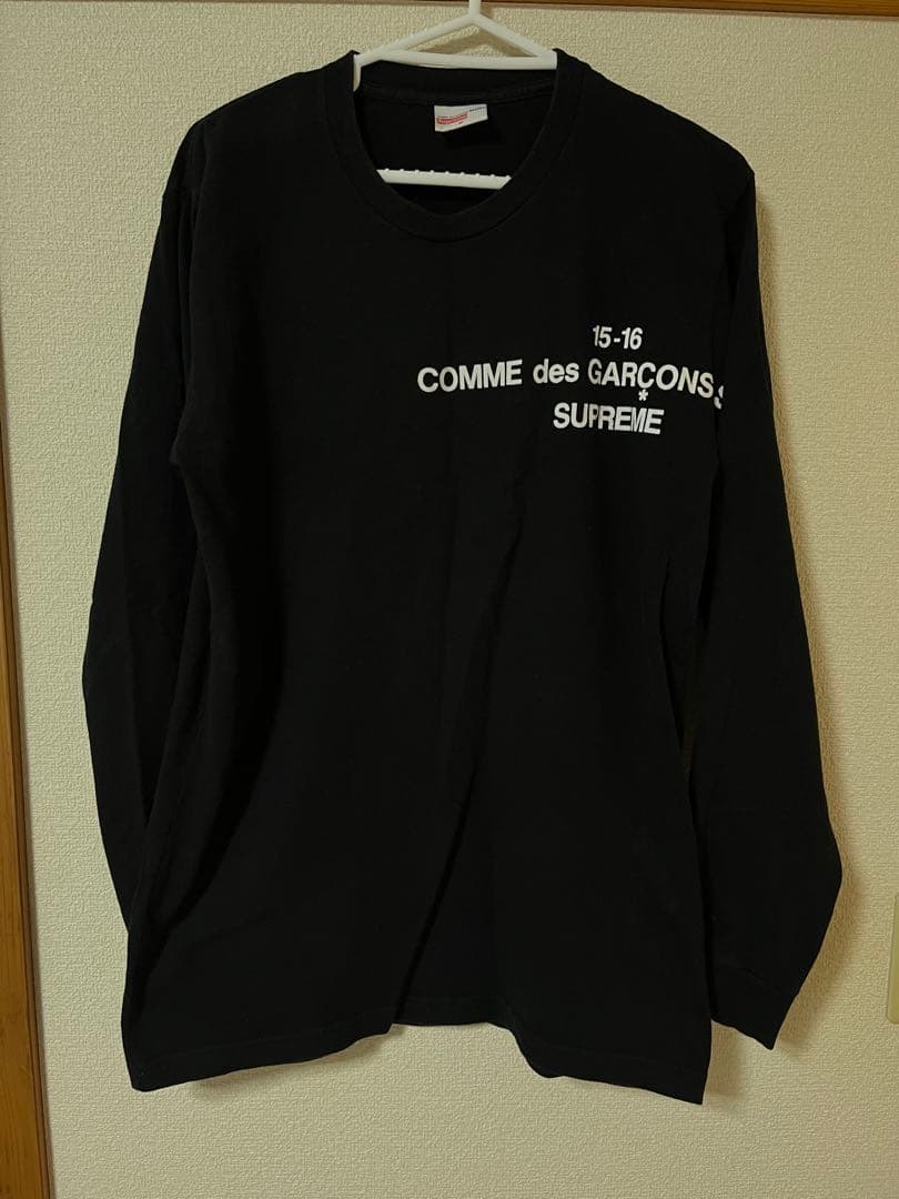Supreme × COMME des GARCONS 15aw ロンT