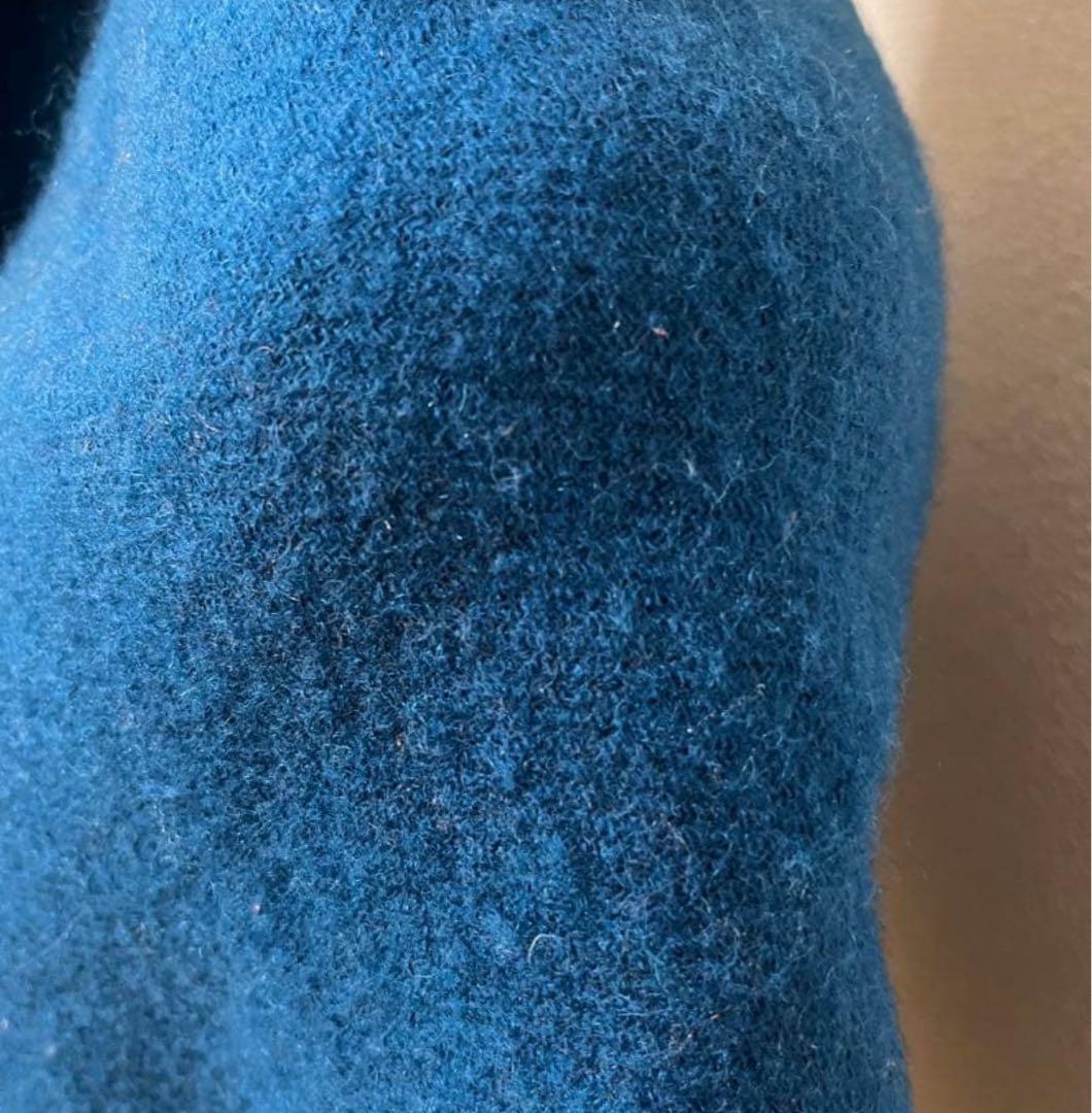 ヴィヴィアンウェストウッド　☆リバーシブル　マフラー　ポンチョ　ブルー