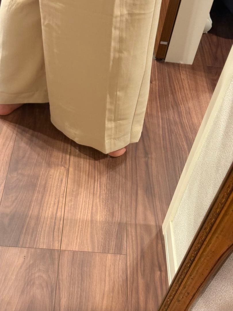 ベージュオールインワン