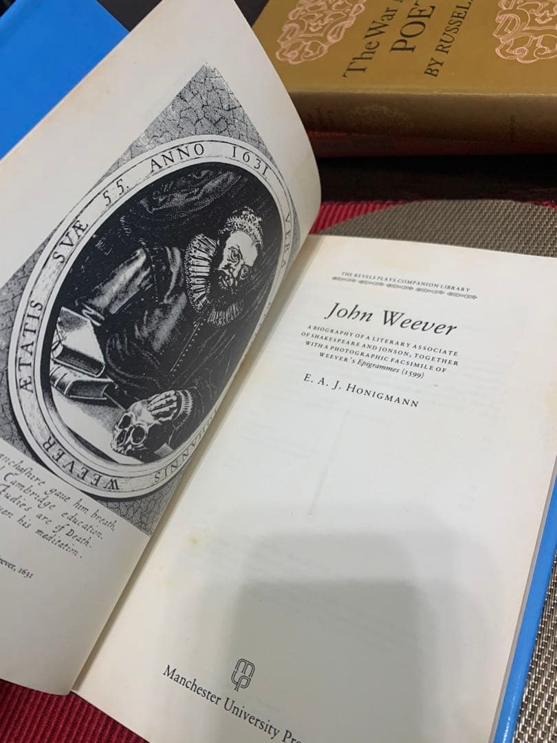 希少　John Weever - E.A.J. Honigmann