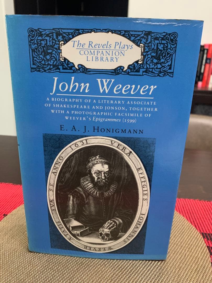 希少　John Weever - E.A.J. Honigmann