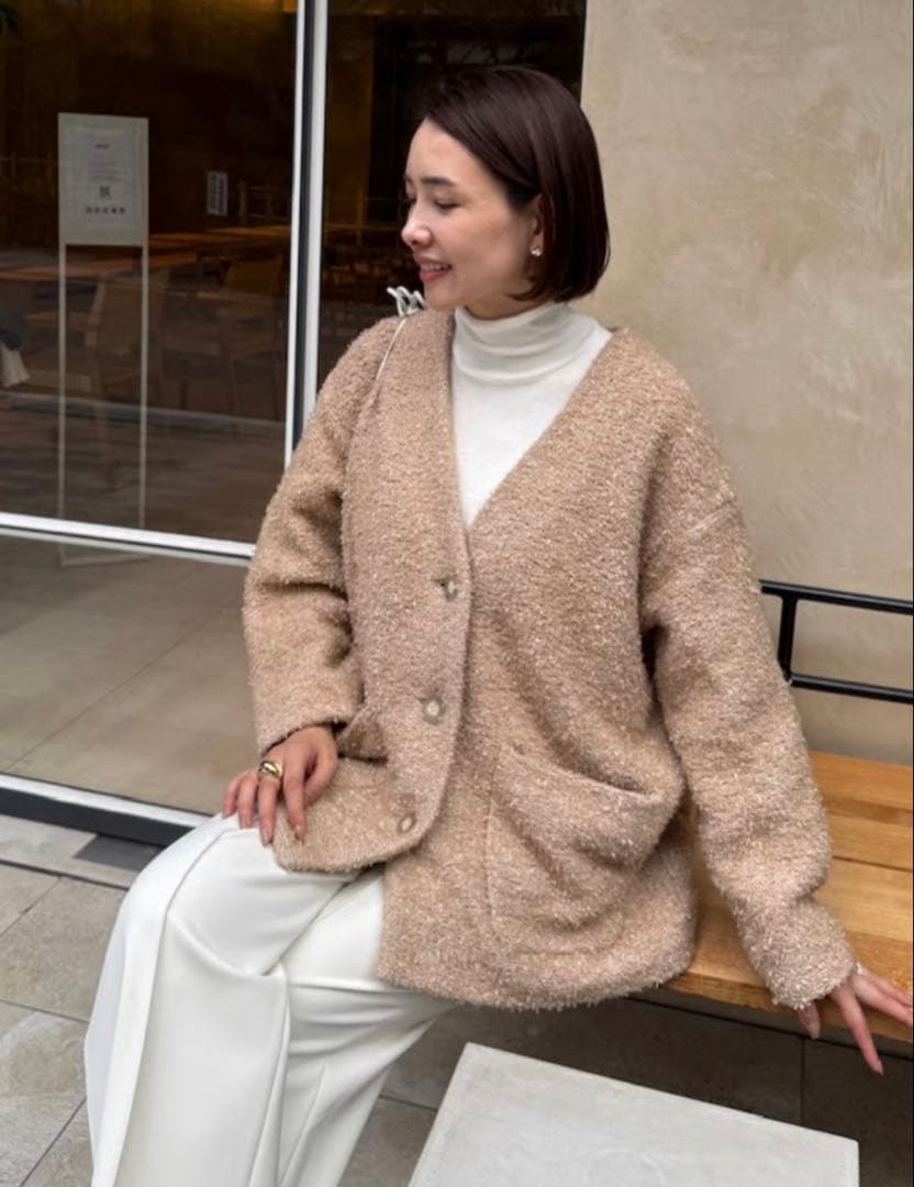 りょうこ　新品未使用 タグ付き OHGA コーディガン