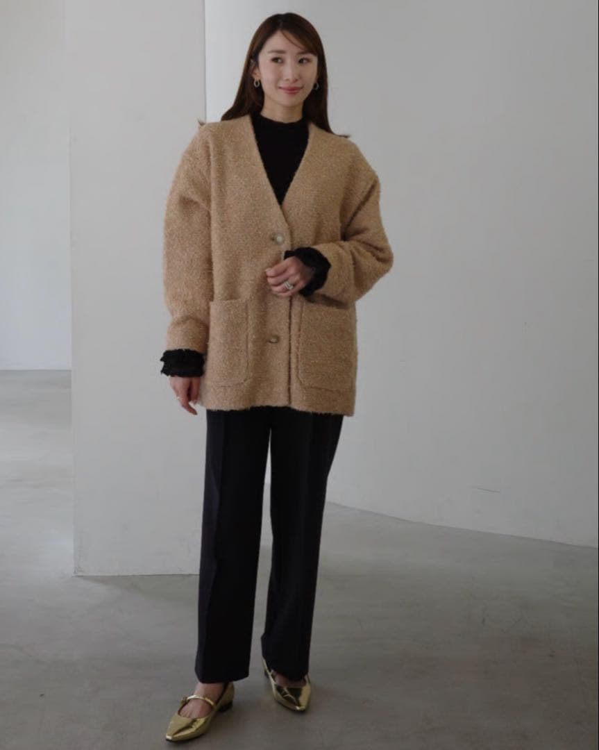 りょうこ　新品未使用 タグ付き OHGA コーディガン