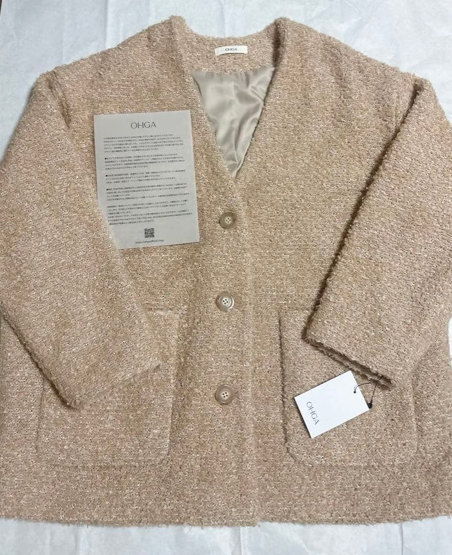 りょうこ　新品未使用 タグ付き OHGA コーディガン