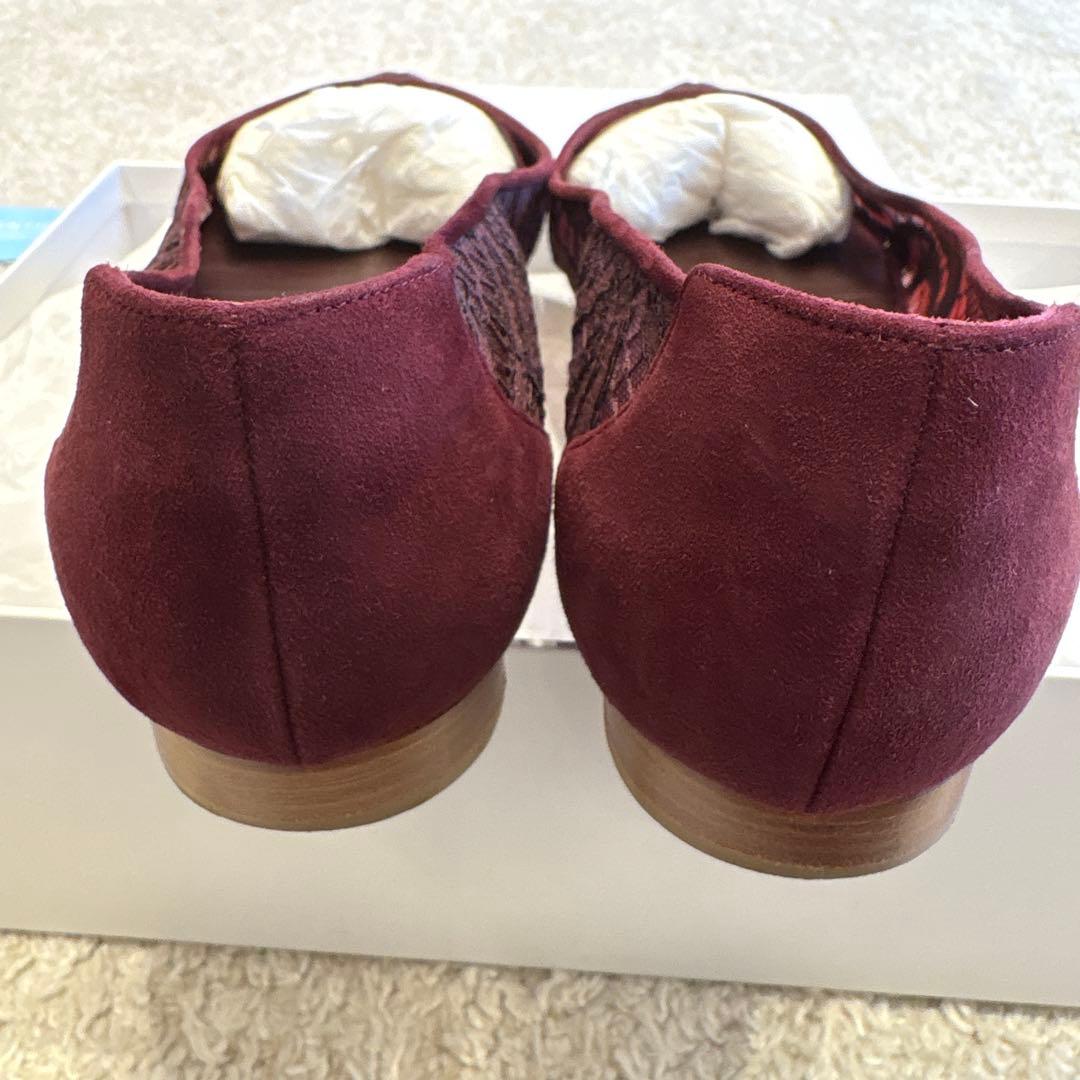 マノロブラニク　MANOLO BLANIK レースパンプス　サイズ38.5