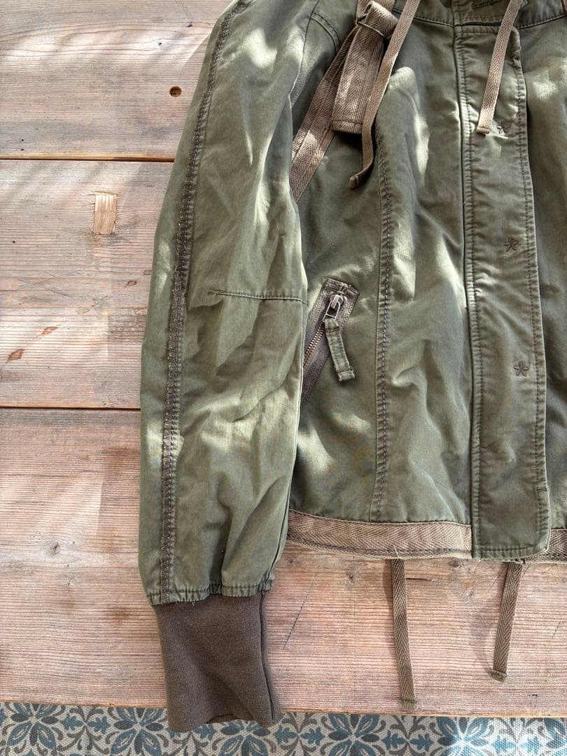 ジャケット・アウター 00s archive GIRBAUD flight jacket