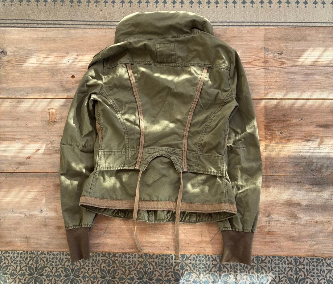 ジャケット・アウター 00s archive GIRBAUD flight jacket