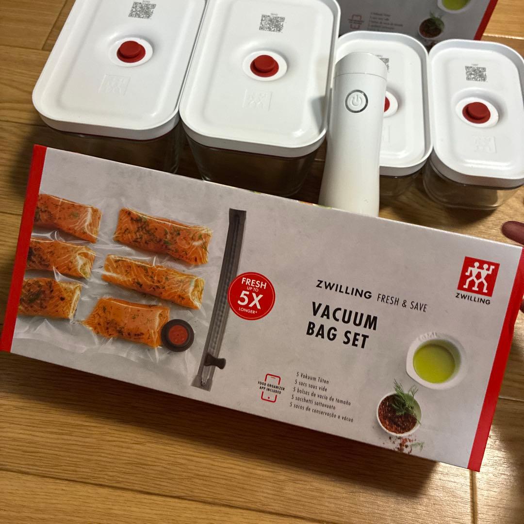 保存容器・ケース ZWILLING VACUUM BAG SET