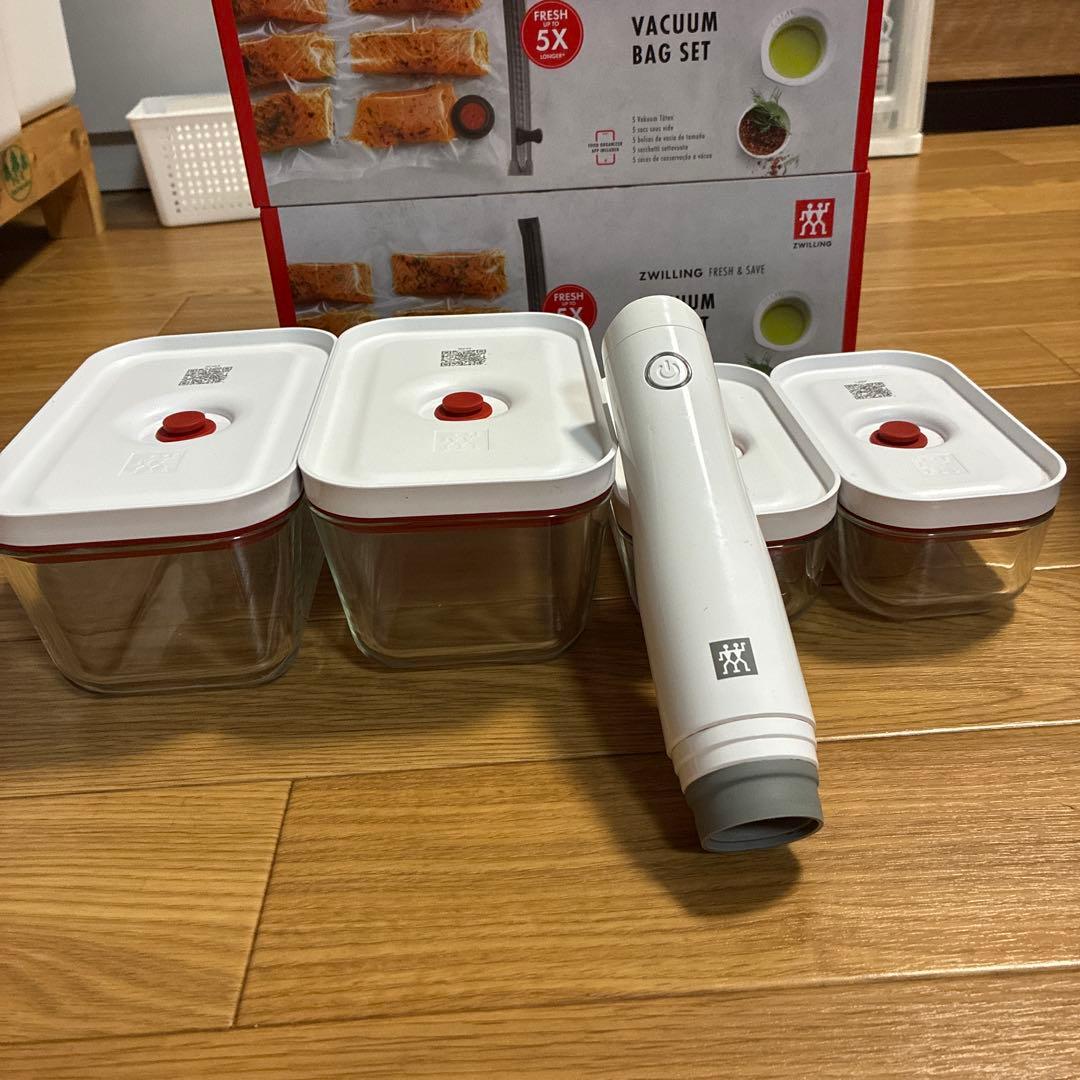 保存容器・ケース ZWILLING VACUUM BAG SET
