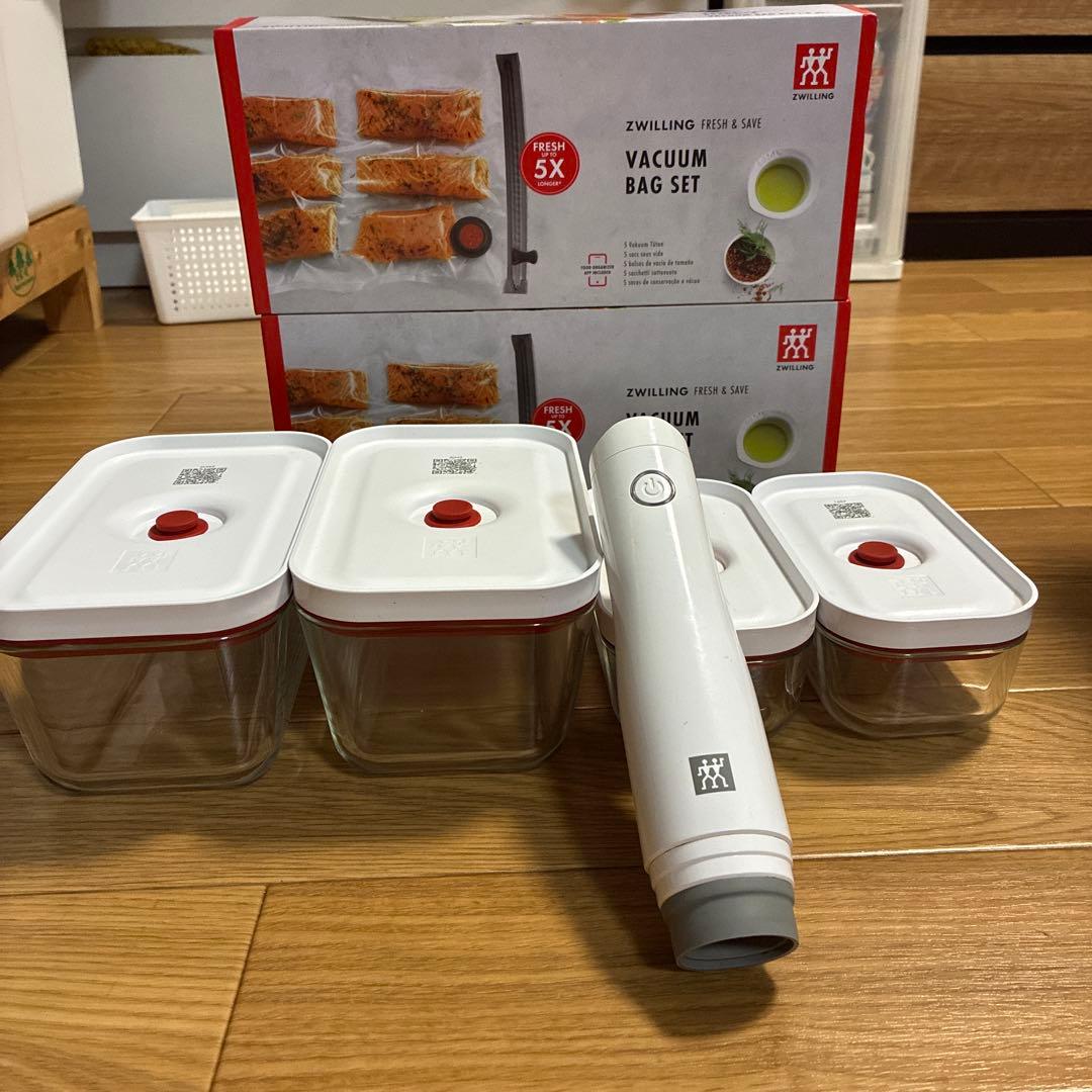 保存容器・ケース ZWILLING VACUUM BAG SET
