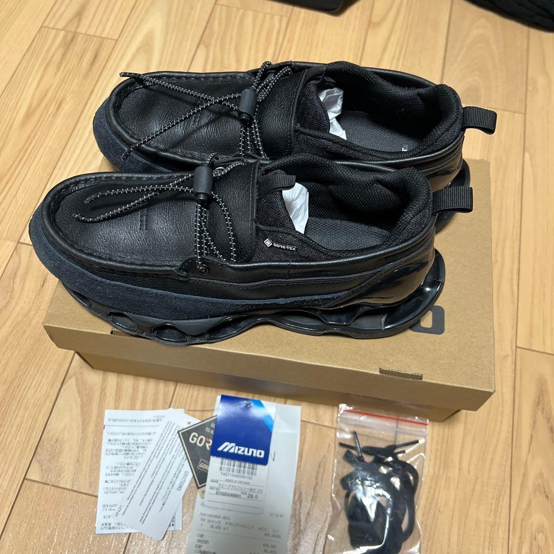 MIZUNO WAVE PROPHECY MOC GTX ブラック　26cm