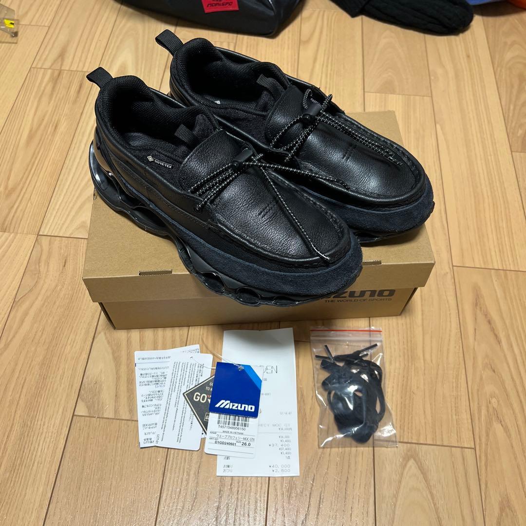 MIZUNO WAVE PROPHECY MOC GTX ブラック　26cm