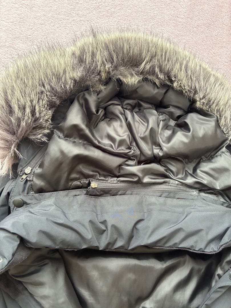 THE NORTH FACE ブラックダウンジャケット 130〜