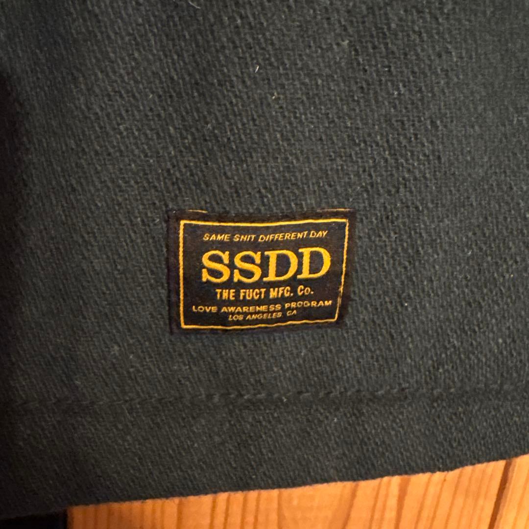 FUCT SSDD スタジャン M ダークグリーン/ブラック M