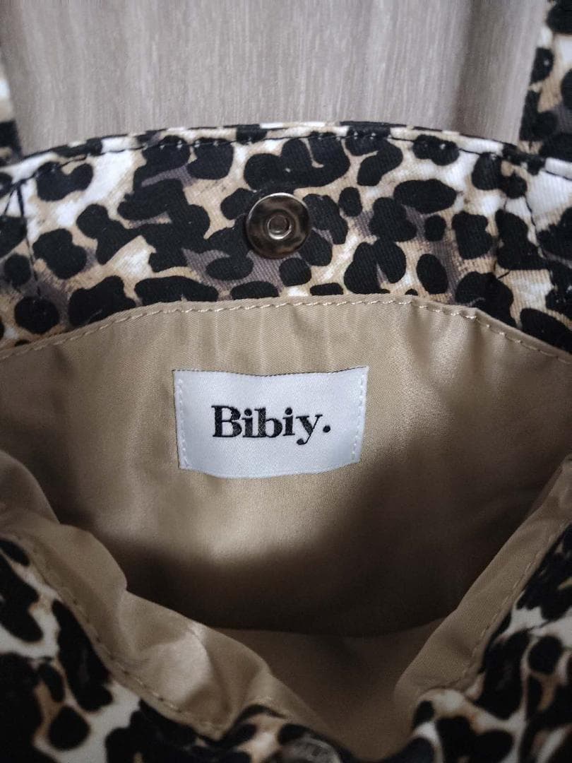 BIBIY STEPHANIE BABY TOTE ヒョウ柄