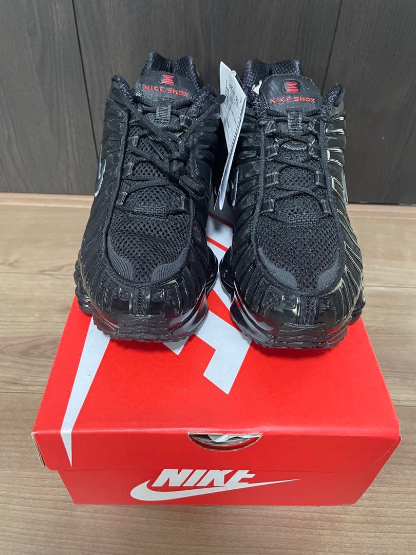 W NIKE SHOX TL BLACK 25.0cm ショックスTL