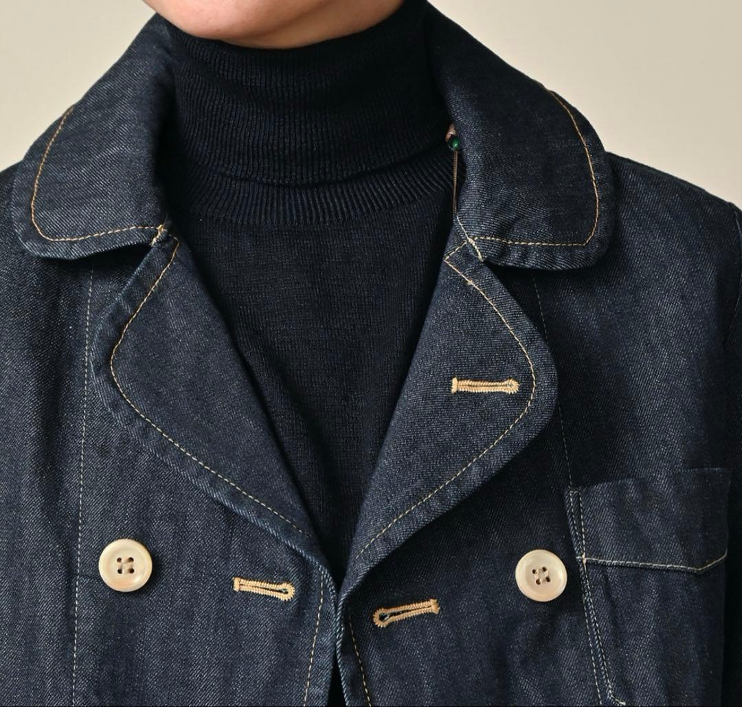 最終価格45R20252026新作デニムアニーダブルジャケット濃完売品新品未使用