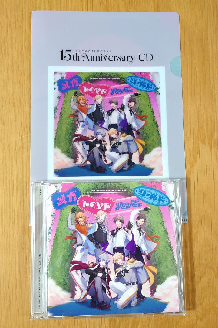 うたプリ 15th CD カミュ 直筆サイン入りCD クリアファイル メセカ付き