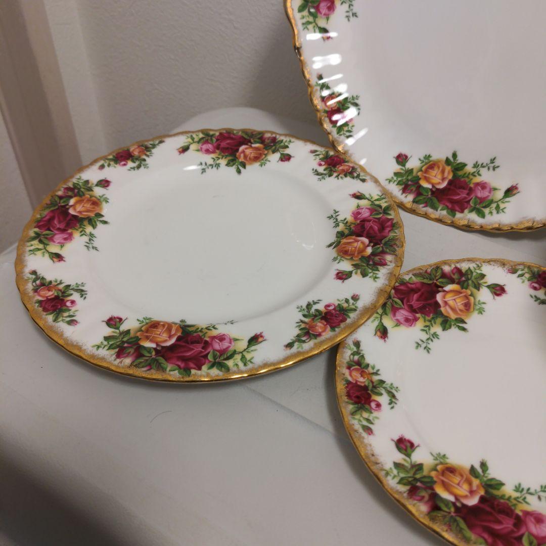 ロイヤルアルバート　花柄　食器セット　アフターヌーンティー　ケーキ　コレクション