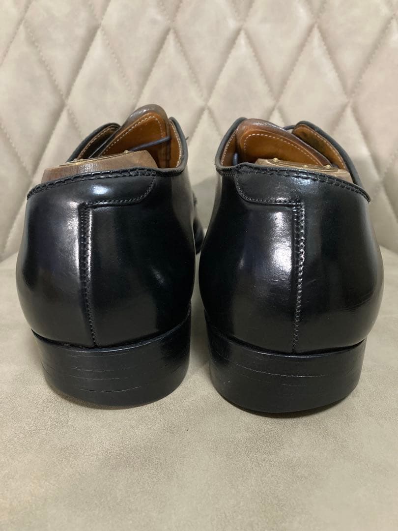 Alden オールデン　コードバン　Vチップ モディファイドラスト　黒　26cm