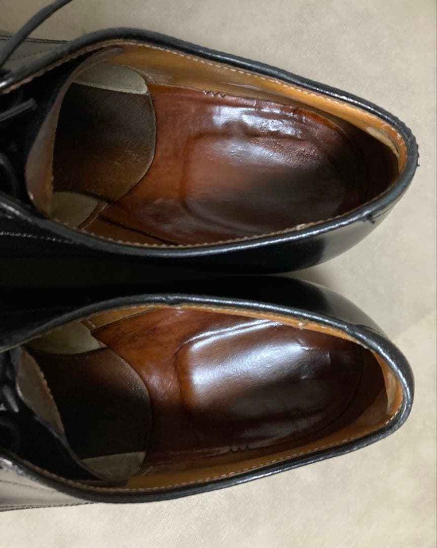 Alden オールデン　コードバン　Vチップ モディファイドラスト　黒　26cm