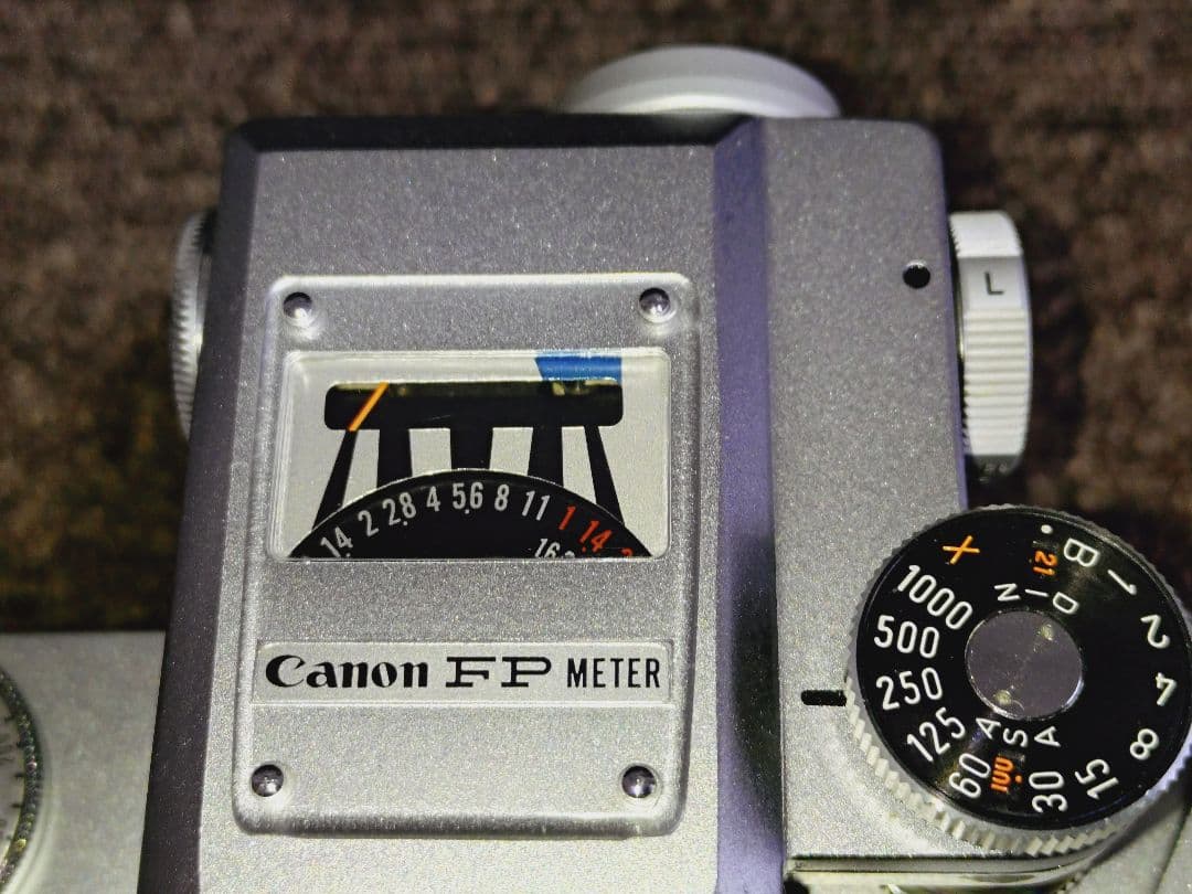 Canon FP ＋FPMETER ＋オマケレンズ3本セット