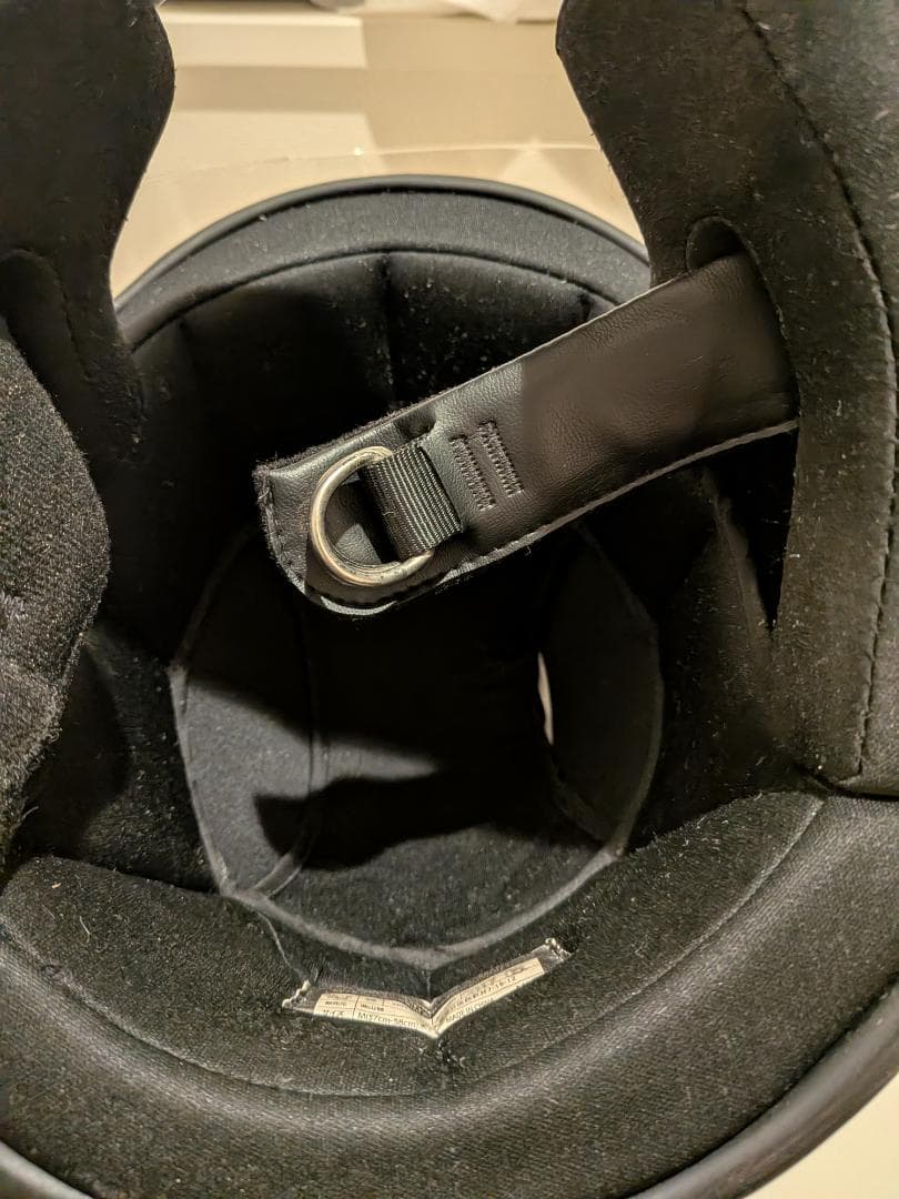 限定 山城 レトロフルフェイス カミナリグリーン M 族ヘル 旧車 カミナリ