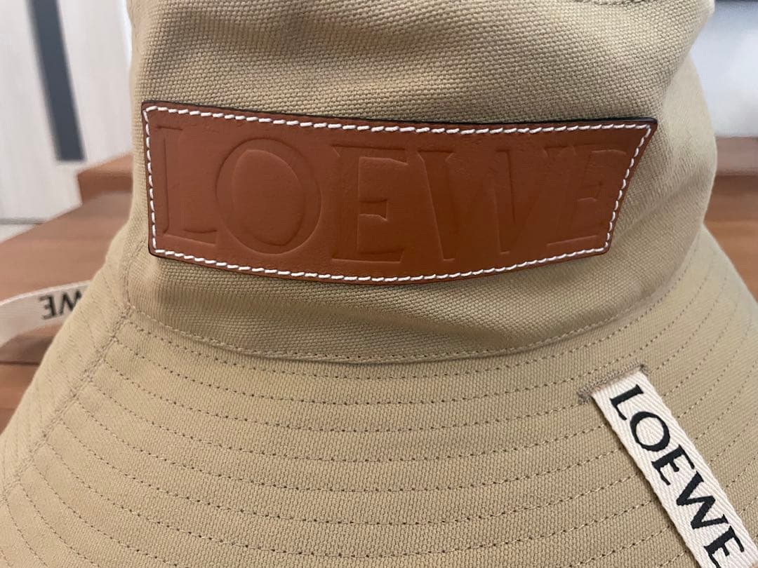 ロエベ フィッシャーマンハット サンド 57