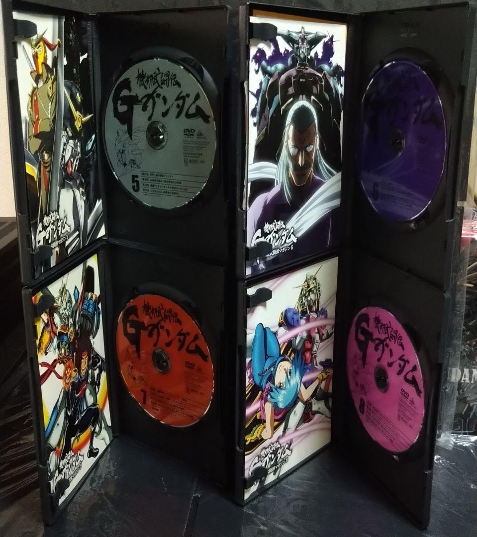 大*将様 【機動武闘伝Gガンダム】メモリアルBOX初回版DVD 壱/弐/参　全4