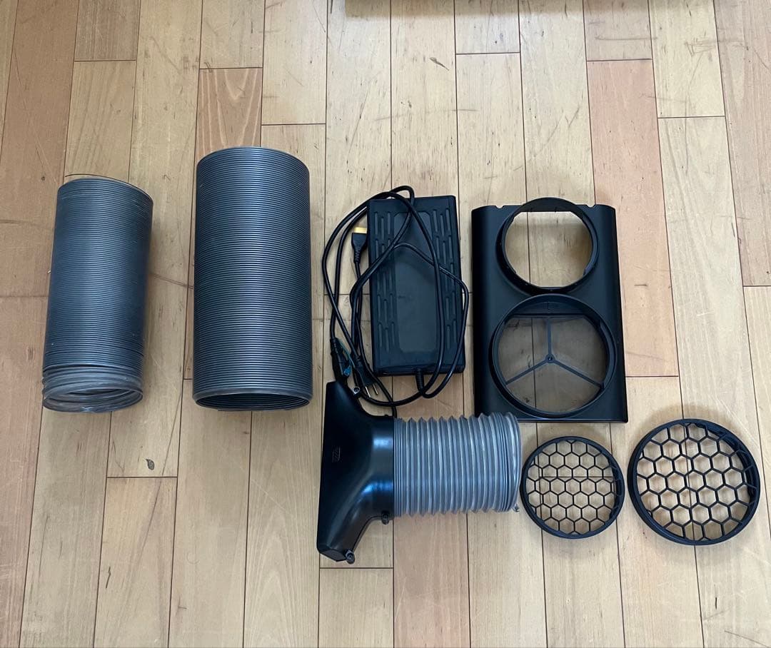 EENOUR ポータブルエアコン PA600 数回使用 美品 排気パイプ短縮あり