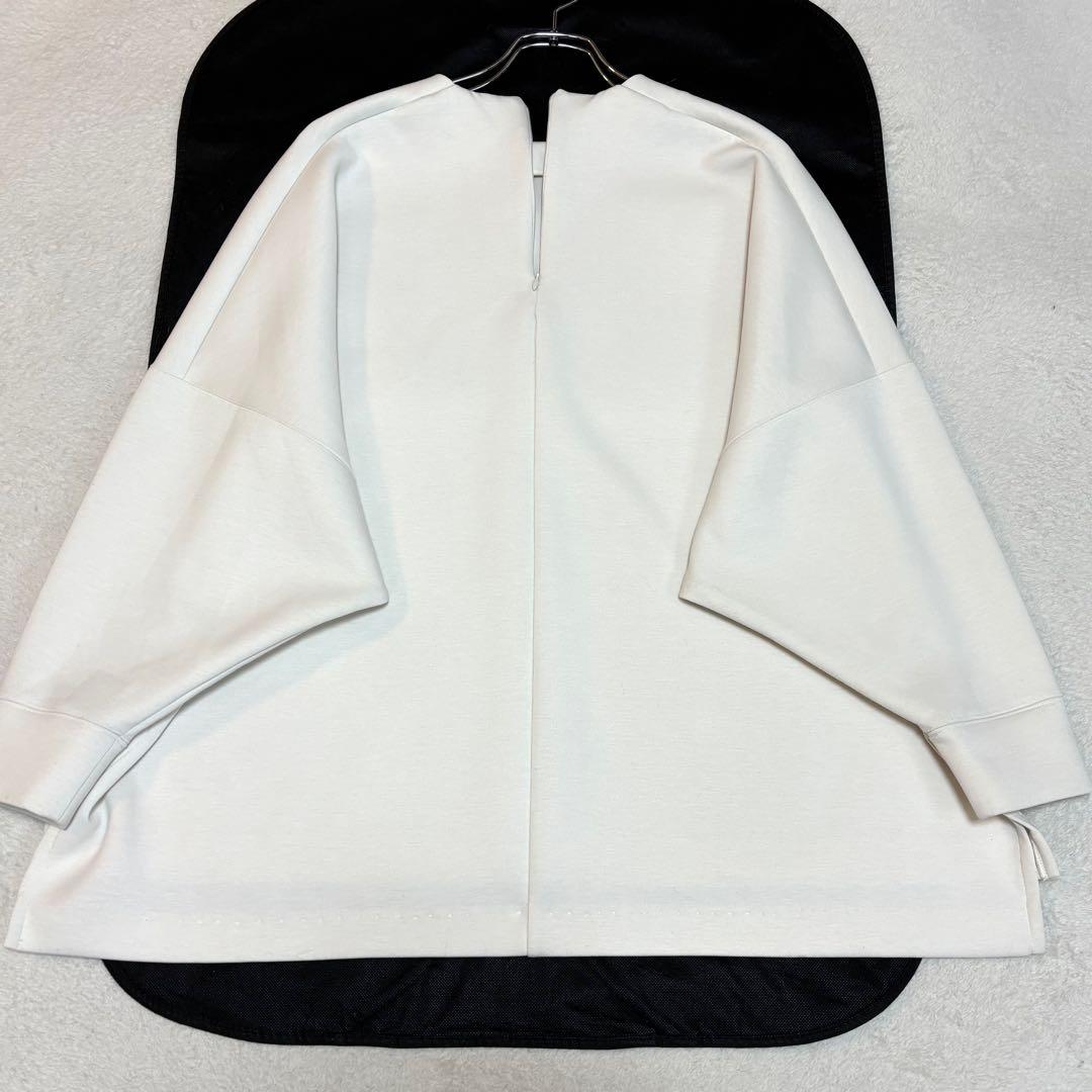 【23AW•美品】ウィムガゼット ダンボールプルオーバー オフホワイト 定番人気