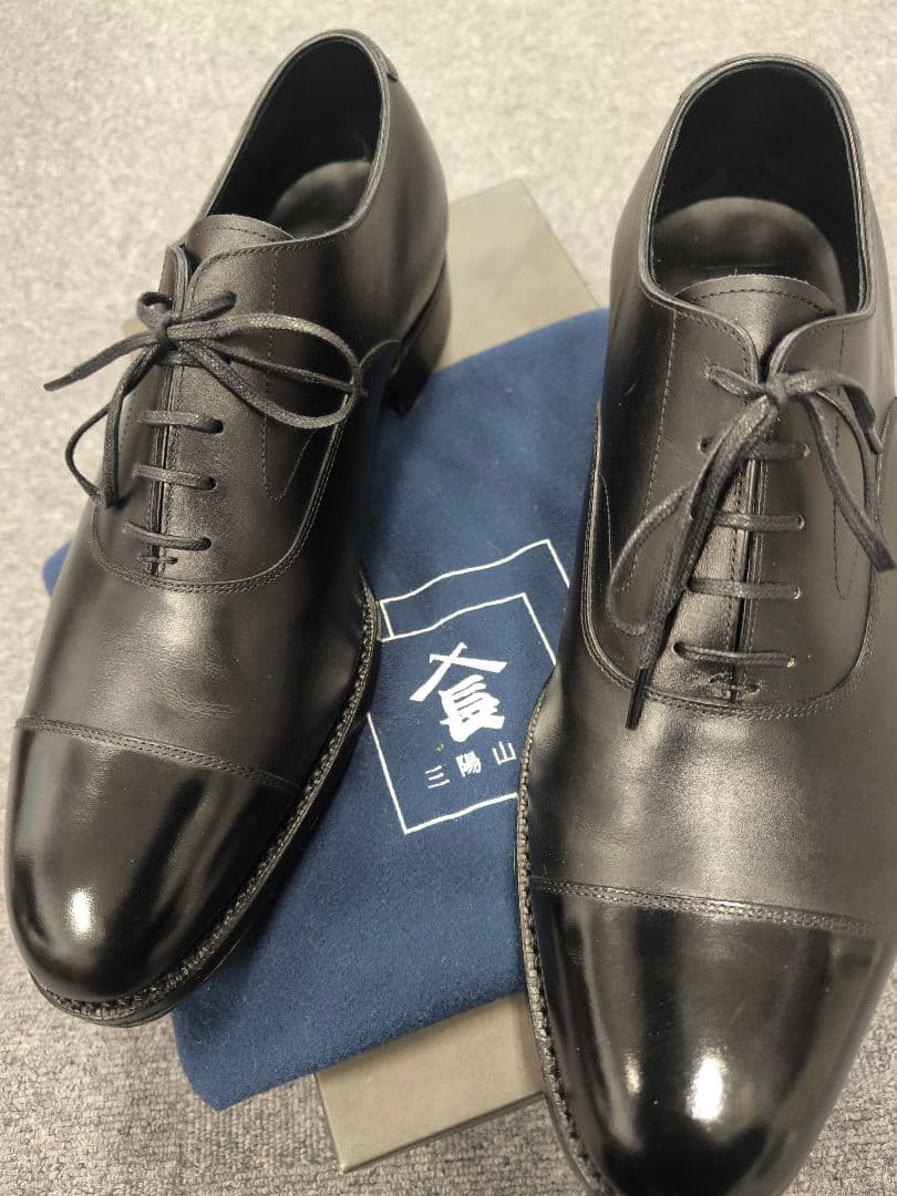 新品　 三陽山長　友二郎 Q7422 　R2010 　内羽根 ストレートチップ