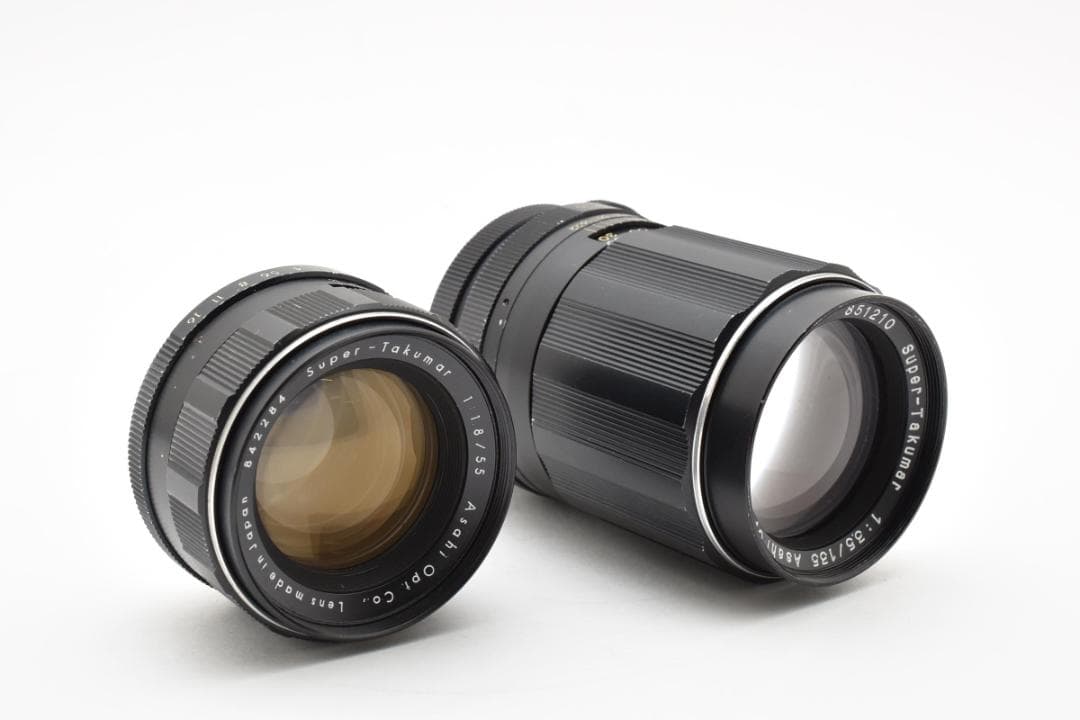 ◎前期型2本セット◎ Super Takumar 55mm 135mm C086