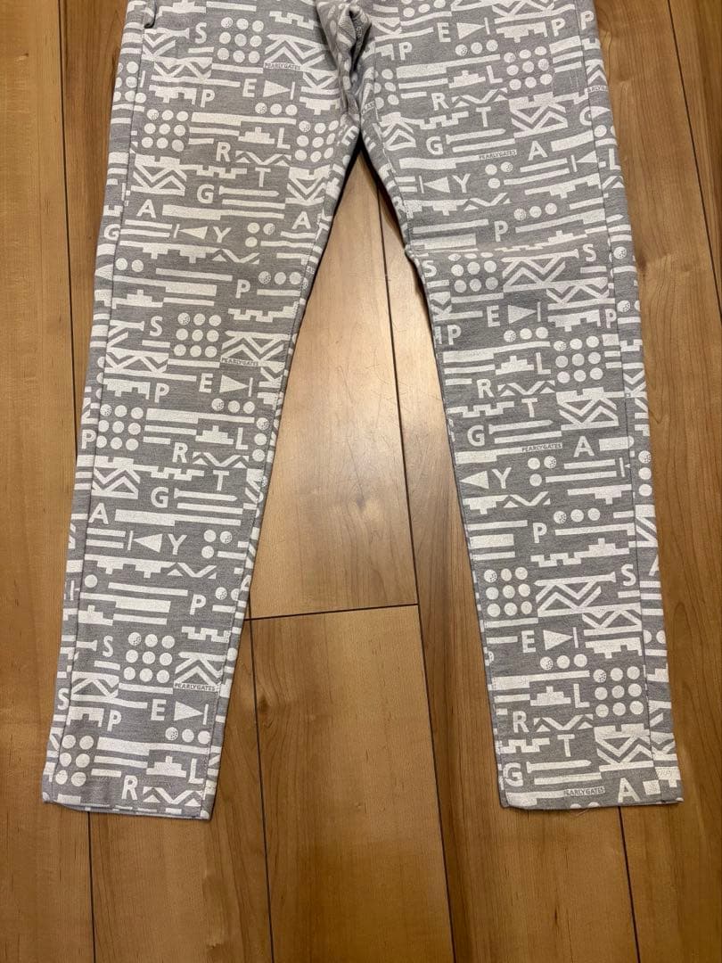 冬用　PEARLY GATES（パーリーゲイツ）総柄ストレッチスリムパンツ