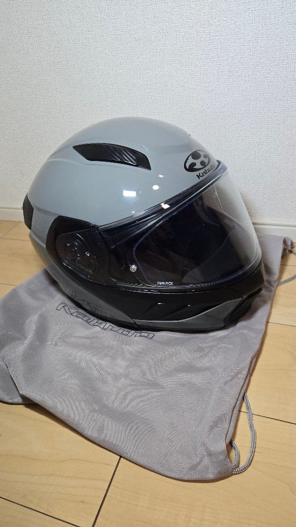 OGK Kabuto Ryuki システムヘルメット XL ミディアムグレー