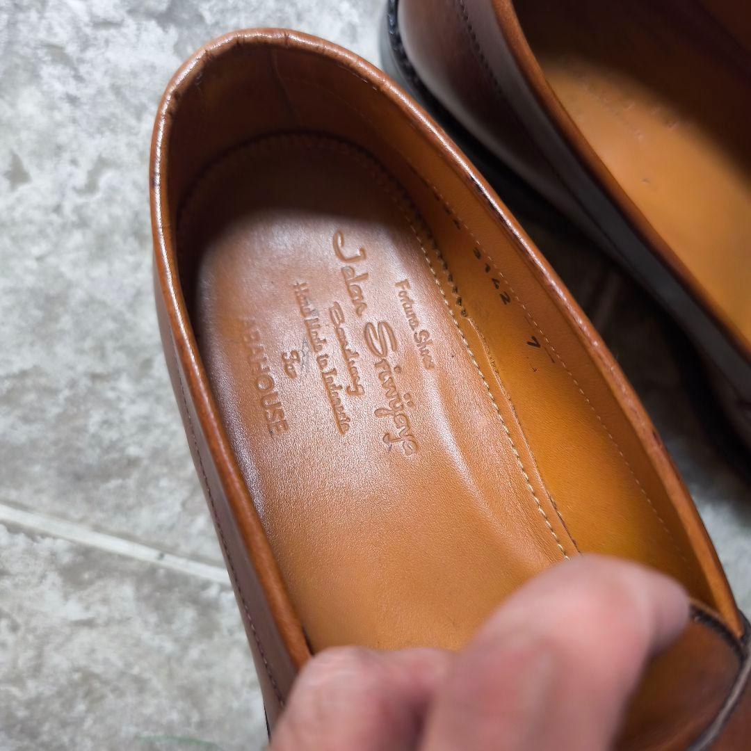 ジャランスリワヤ　ローファー　ブラウン　98324 7