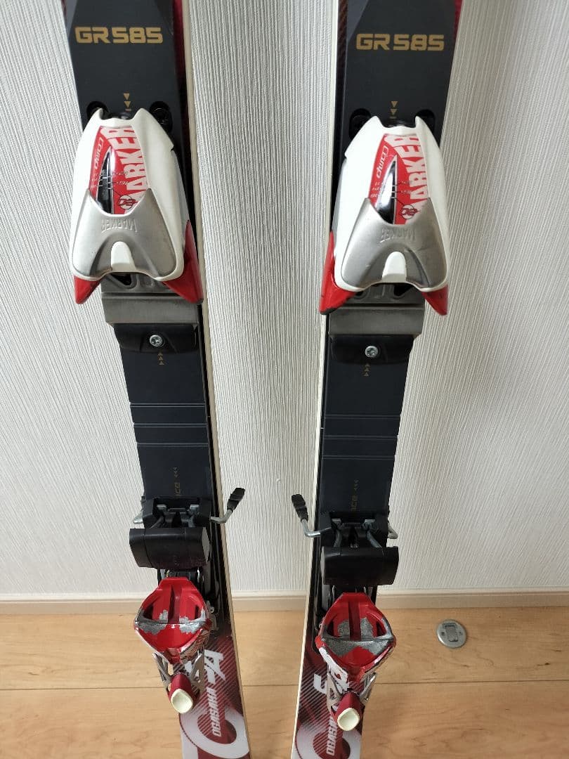OGASAKA GR585 スキー 板 レッド/ブラック
