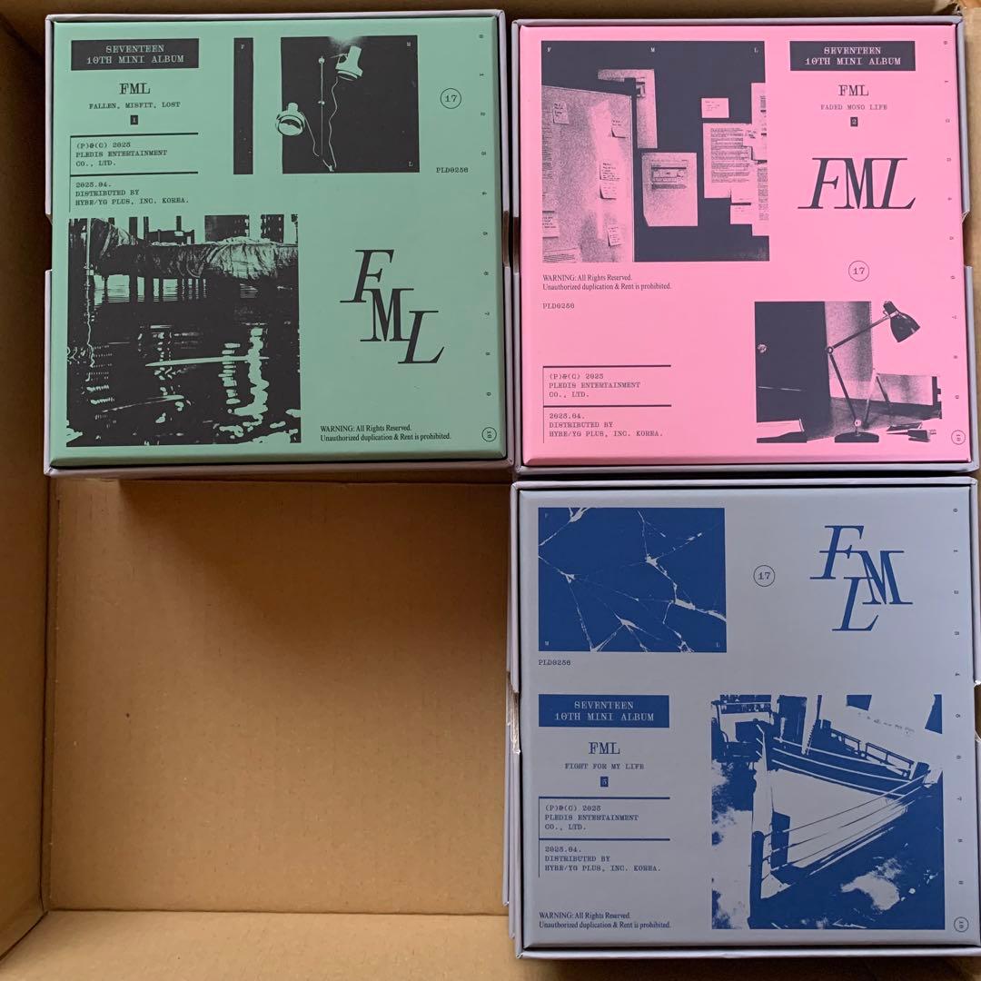 SEVENTEEN FML 9枚