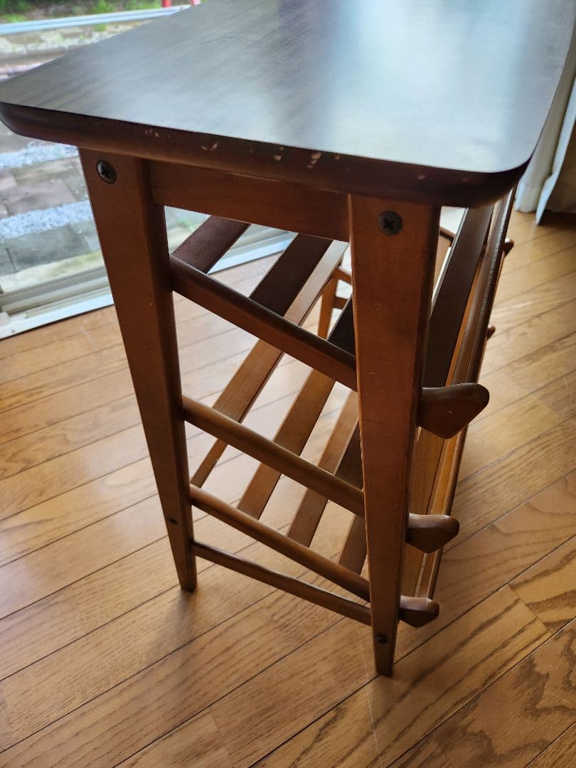 カリモク★スリッパラック★靴ラック★オールドカリモク