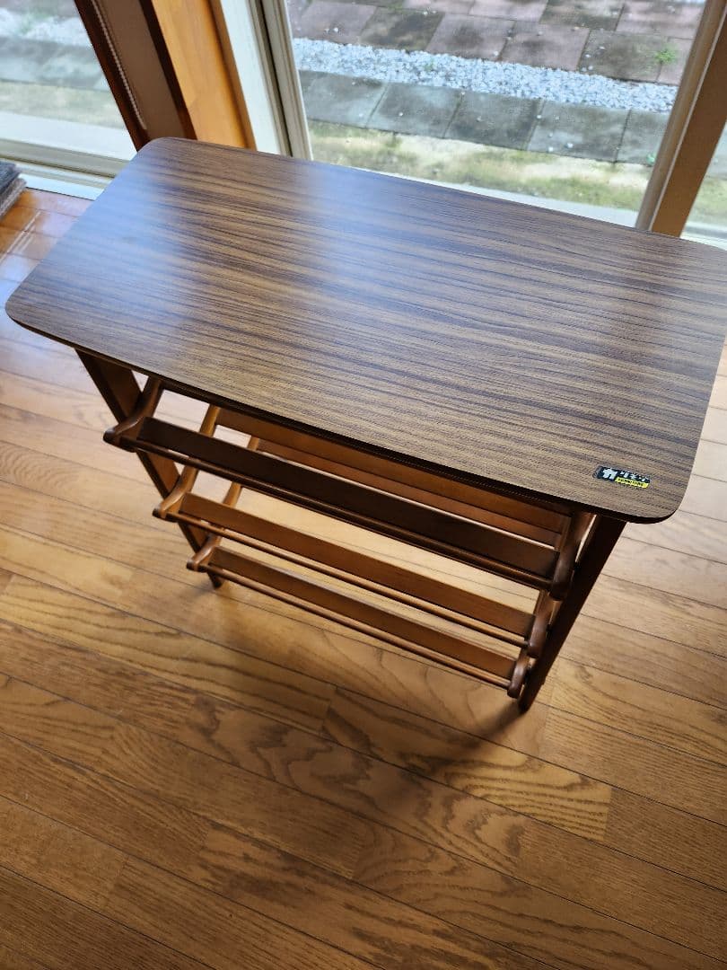 カリモク★スリッパラック★靴ラック★オールドカリモク