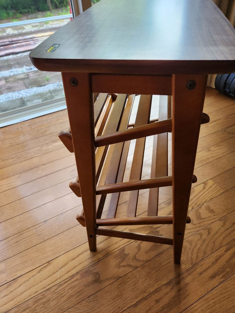 カリモク★スリッパラック★靴ラック★オールドカリモク