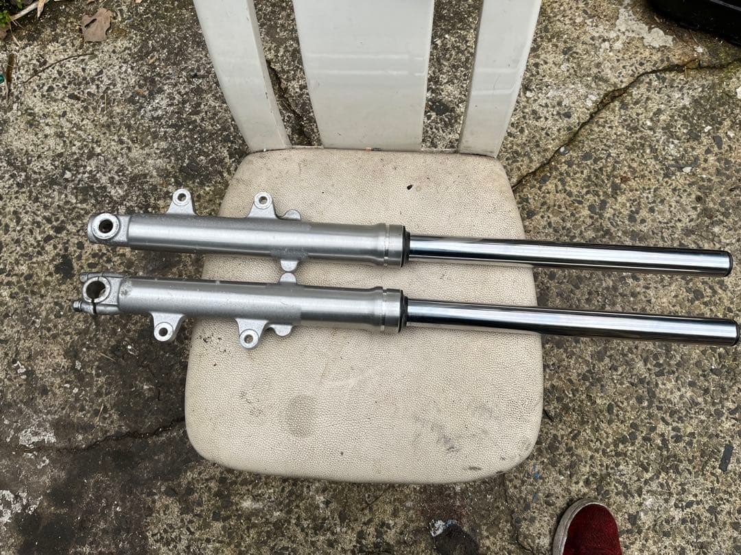 SR400 RH01J フロントフォーク　左右　曲がり漏れ無し RH03J