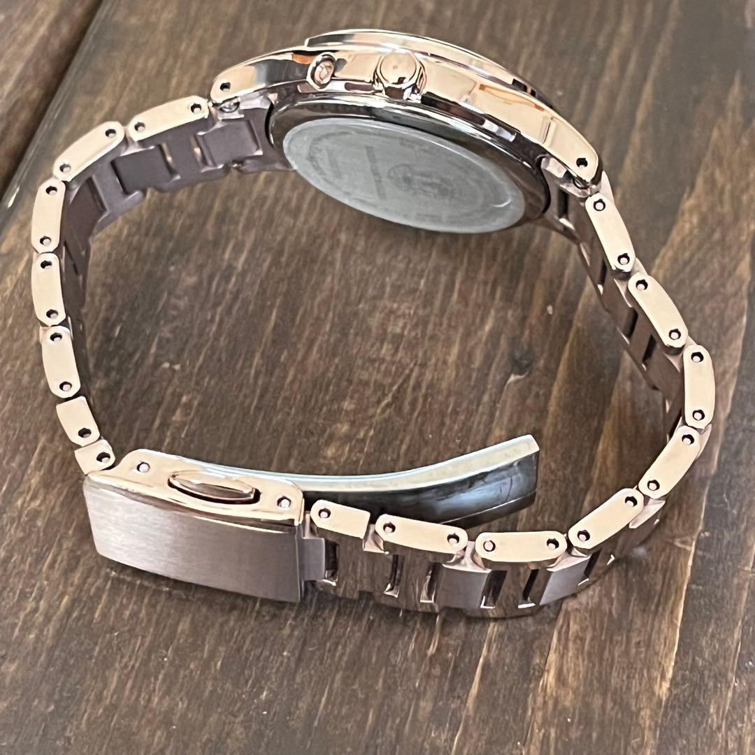 【美品】CITIZEN クロスシー xC ソーラー電波 ピンクゴールド