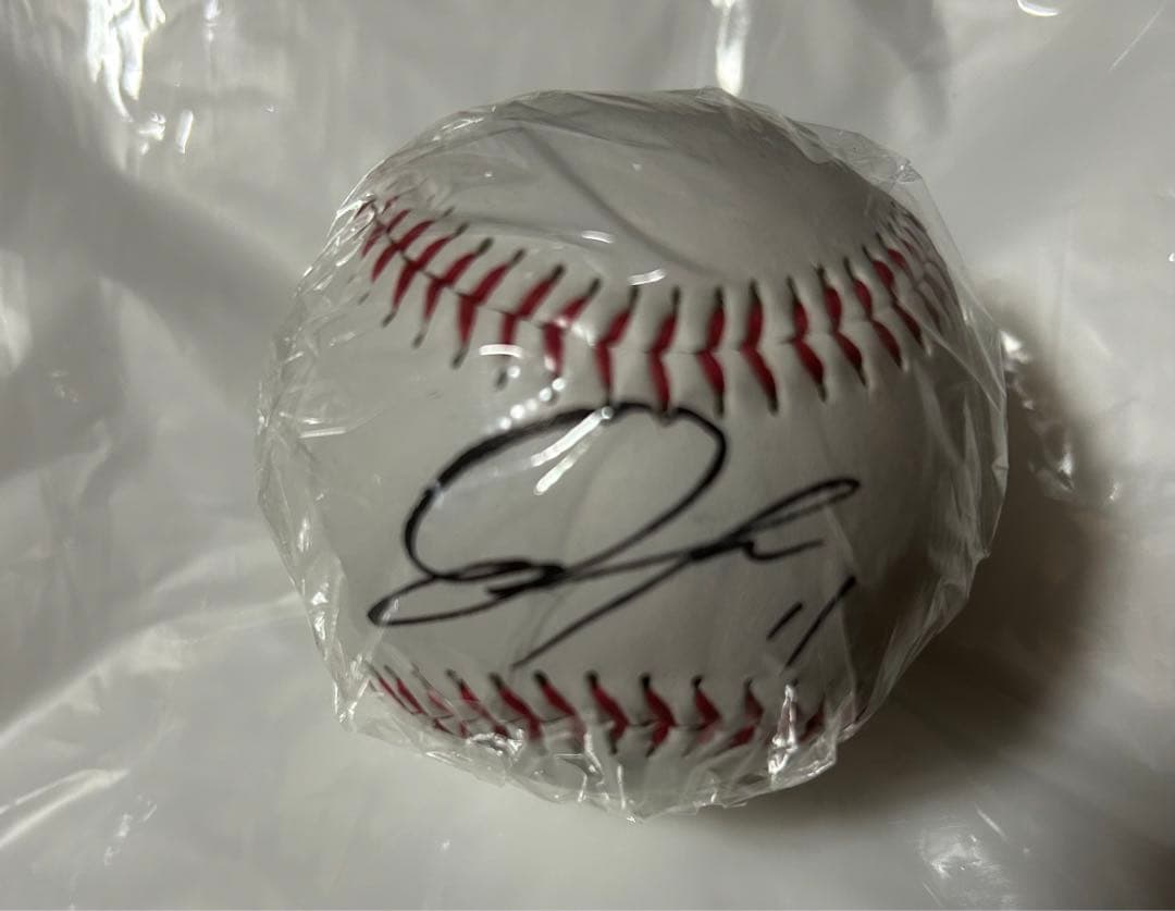 佐々木朗希　サイン　ドジャース　直筆