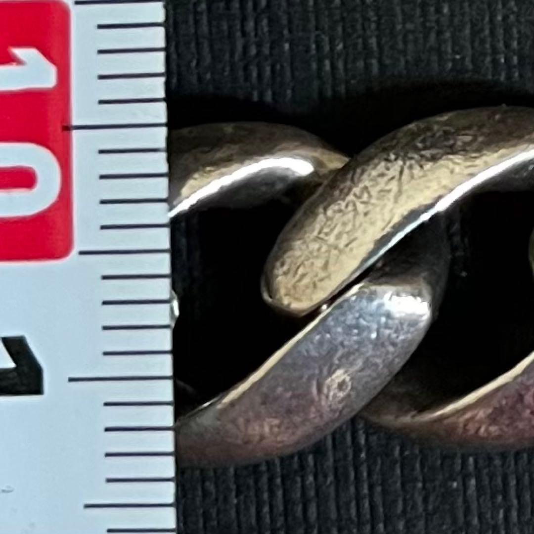 【美品❗️】カスタム用 シルバー925 ウォレットチェーン 4コマ