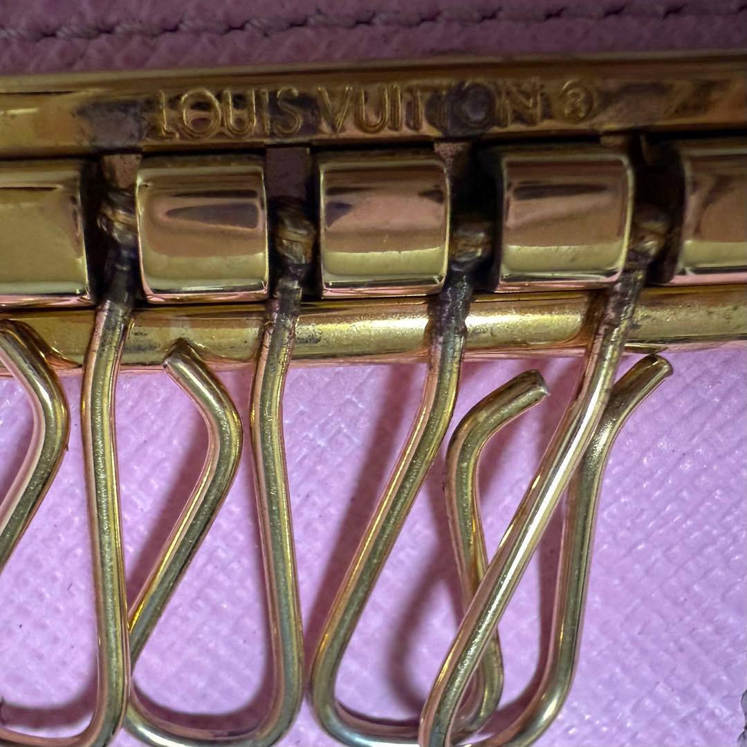 ルイヴィトン ミュルティクレ4 マルチカラー ブロン キーケース 4連