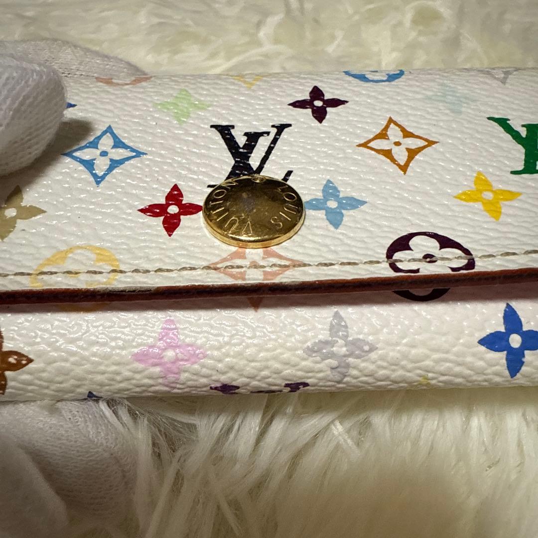 ルイヴィトン ミュルティクレ4 マルチカラー ブロン キーケース 4連