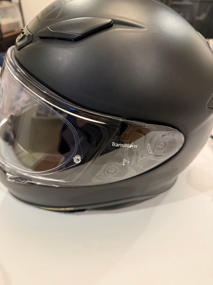 SHOEI Z-7 Sサイズ マットブラック Transitionsシールド