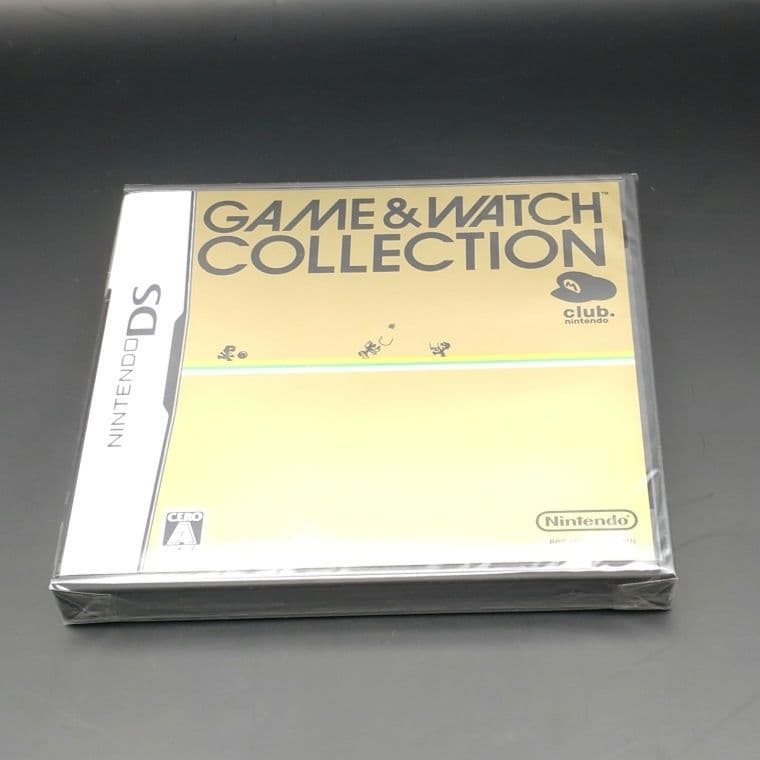 非売品・未使用！クラブニンテンドー ゲーム＆ウォッチ コレクション 3点セット