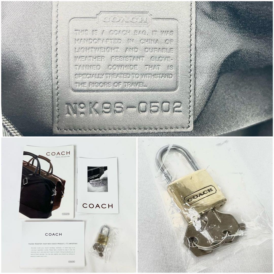 バッグ Coach Vintage Boston Bag 2Way Black